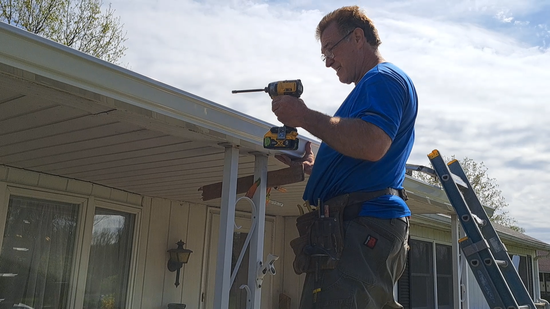 Gutter guard installation